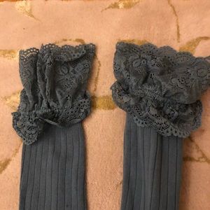 Above the knee socks